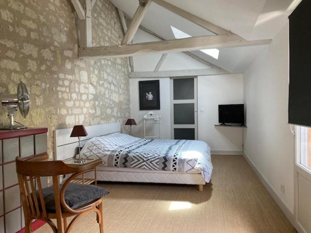 Chambres D'Hotes Rue Du Poids Bourgueil Exteriör bild